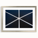Symmetry in Motion – Dynamic Aerial Abstract Urban Wall Art