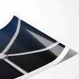 Symmetry in Motion – Dynamic Aerial Abstract Urban Wall Art