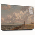 Harwich Lighthouse Romantic Landscape - Canvas by John Constable