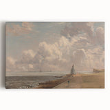 Harwich Lighthouse Romantic Landscape - Canvas by John Constable