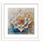 Modern Bedroom Wall Art – Textured Acrylic Canvas Print for Bedrooms