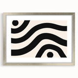 Dining Room Wall Decor - Minimalist Black and White Art