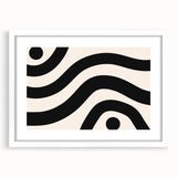 Dining Room Wall Decor - Minimalist Black and White Art
