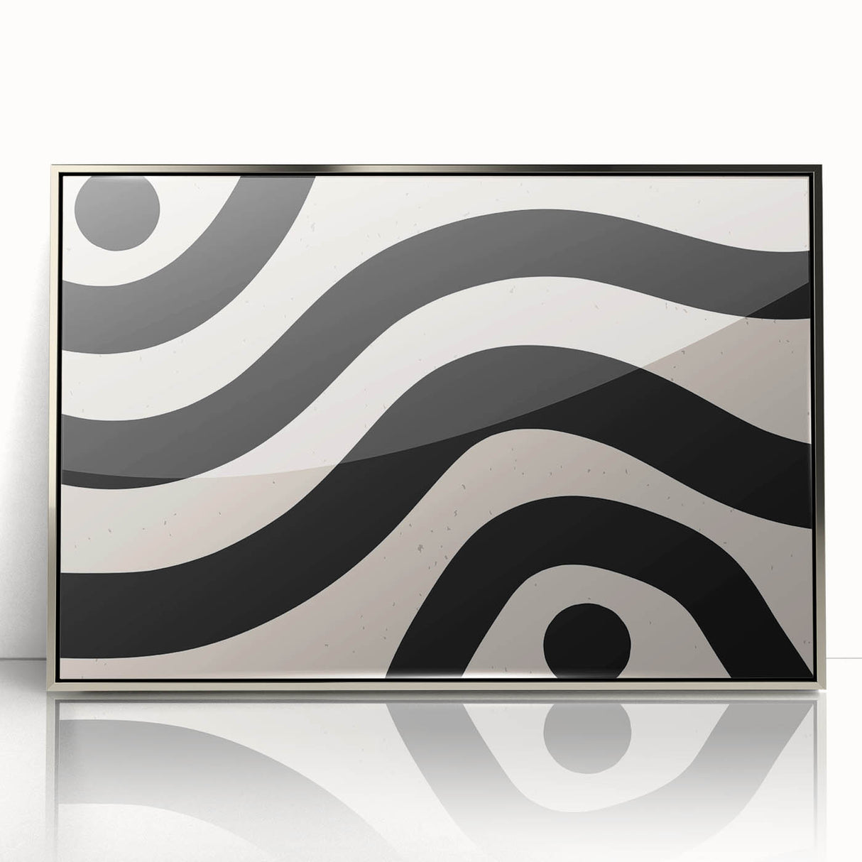 Dining Room Wall Decor - Minimalist Black and White Art