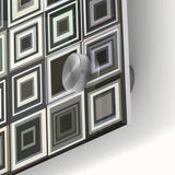 Black and Gray Geometric Wall Art – Modern Abstract Canvas