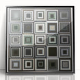 Black and Gray Geometric Wall Art – Modern Abstract Canvas