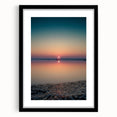 Serene Sunset Office Wall Art - Tranquil Corporate Canvas Print
