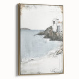 Abstract architecture wall art framed canvas in gold, showcasing a modern geometric design with elegant lines and textures, perfect for contemporary interiors.