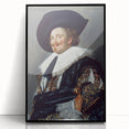 Baroque Art Masterpiece - Elegant Historical Portrait Wall Art