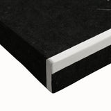 Bold Expressionist Portrait - Abstract Black and White Canvas Print