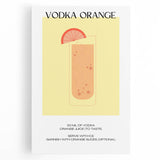 Black and white stretched canvas featuring assorted kitchen utensils, ideal for kitchen wall art.