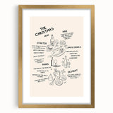 Christmas Menu – Festive Holiday Wall Art