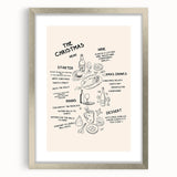 Christmas Menu – Festive Holiday Wall Art