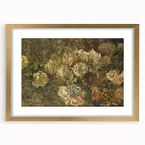 Impressionist Floral Wall Art - Monet's Bloemen Flower Print, Framed