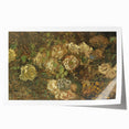 Impressionist Floral Wall Art - Monet's Bloemen Flower Print, Framed