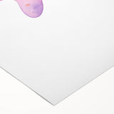 Girls Room Wall Art – Cute Watercolor Starfish Nursery Print