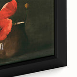 Modern Wall Art Print - Elegant Poppies and Daisies Still Life - Floral Decor