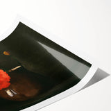 Modern Wall Art Print - Elegant Poppies and Daisies Still Life - Floral Decor