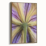 Framed canvas depicting a vintage-style floral landscape in muted gold and black tones, ideal for bedroom wall art.