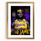 Fiery Passion Pop Art Wall Art – Bold Yellow, Purple, and Black Canvas