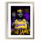 Fiery Passion Pop Art Wall Art – Bold Yellow, Purple, and Black Canvas