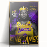 Fiery Passion Pop Art Wall Art – Bold Yellow, Purple, and Black Canvas