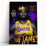 Fiery Passion Pop Art Wall Art – Bold Yellow, Purple, and Black Canvas