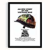 Retro Full Metal Jacket Poster Art - Vintage Military Movie Prints