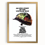 Retro Full Metal Jacket Poster Art - Vintage Military Movie Prints