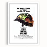 Retro Full Metal Jacket Poster Art - Vintage Military Movie Prints