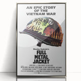 Retro Full Metal Jacket Poster Art - Vintage Military Movie Prints