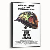 Retro Full Metal Jacket Poster Art - Vintage Military Movie Prints