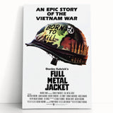 Retro Full Metal Jacket Poster Art - Vintage Military Movie Prints