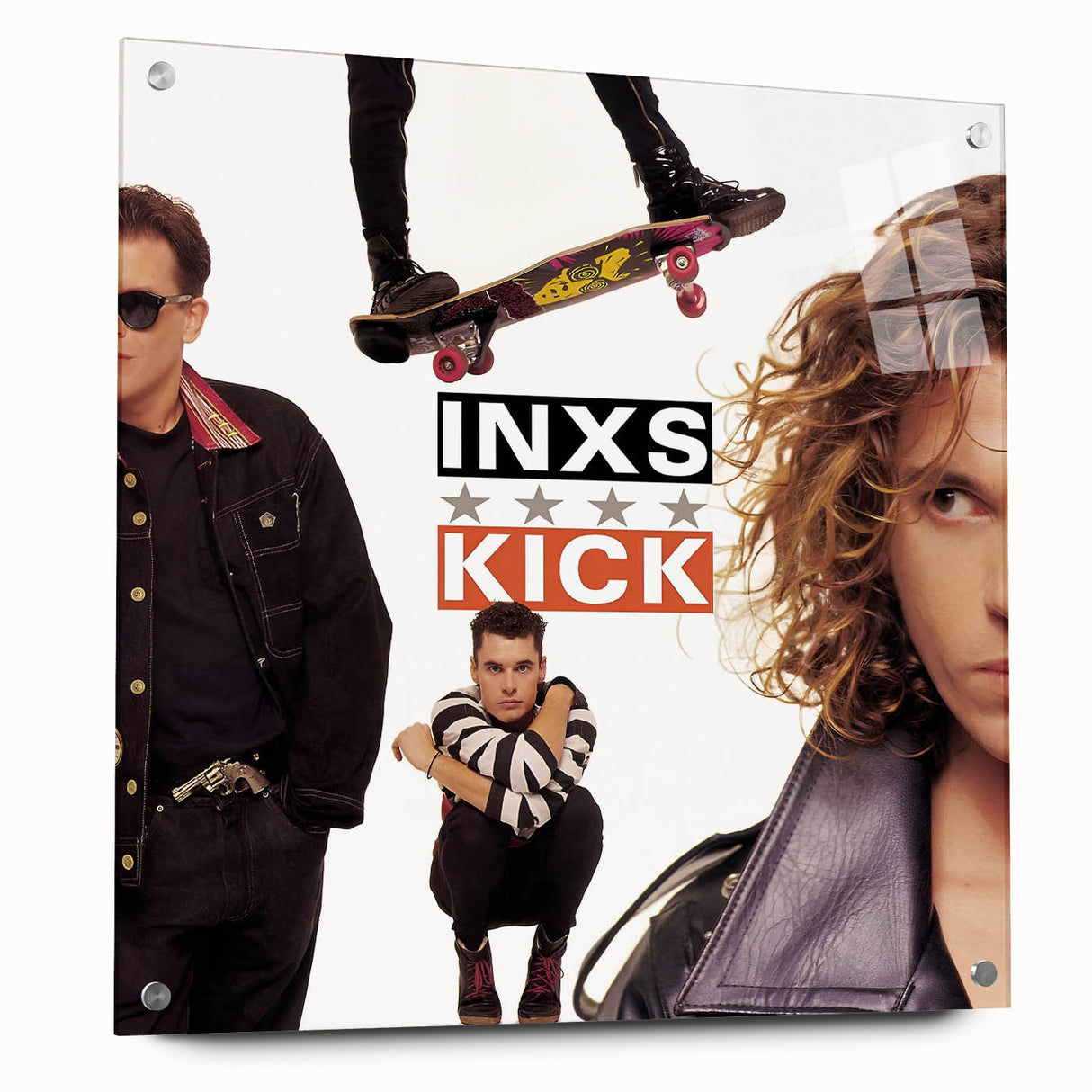 Retro INXS Kick Poster - Vintage Prints for Nostalgic Wall Art