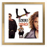 Retro INXS Kick Poster - Vintage Prints for Nostalgic Wall Art