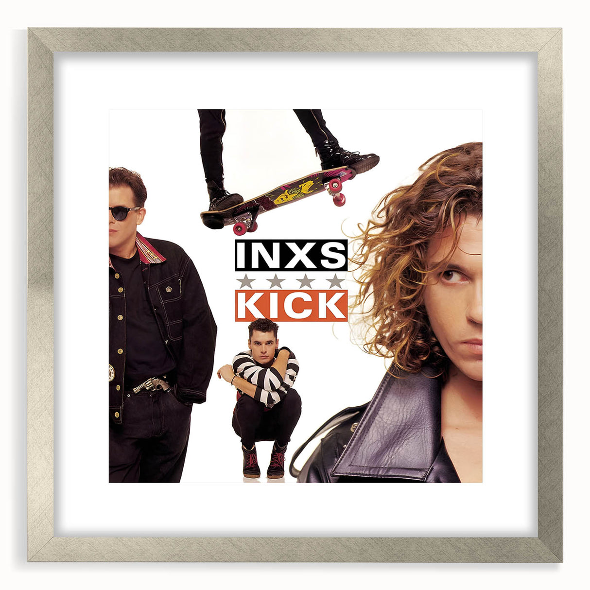 Retro INXS Kick Poster - Vintage Prints for Nostalgic Wall Art