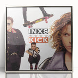 Retro INXS Kick Poster - Vintage Prints for Nostalgic Wall Art