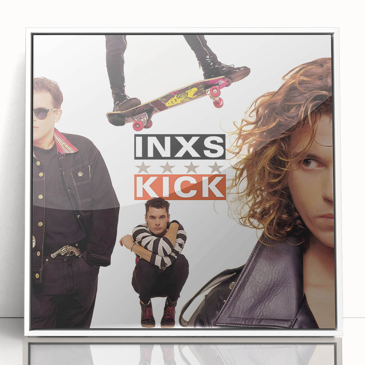 Retro INXS Kick Poster - Vintage Prints for Nostalgic Wall Art