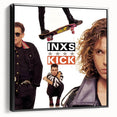 Retro INXS Kick Poster - Vintage Prints for Nostalgic Wall Art
