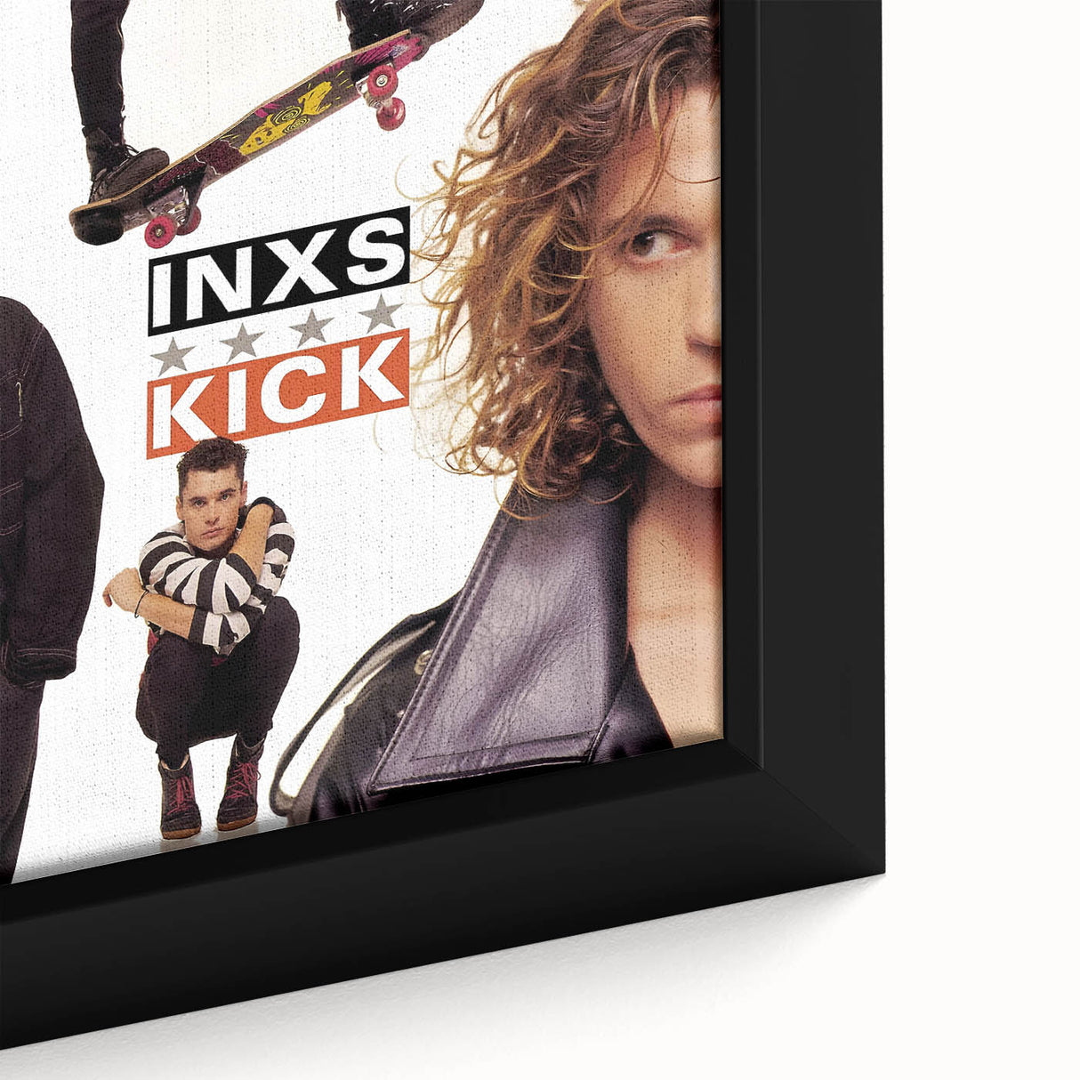 Retro INXS Kick Poster - Vintage Prints for Nostalgic Wall Art