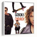 Retro INXS Kick Poster - Vintage Prints for Nostalgic Wall Art
