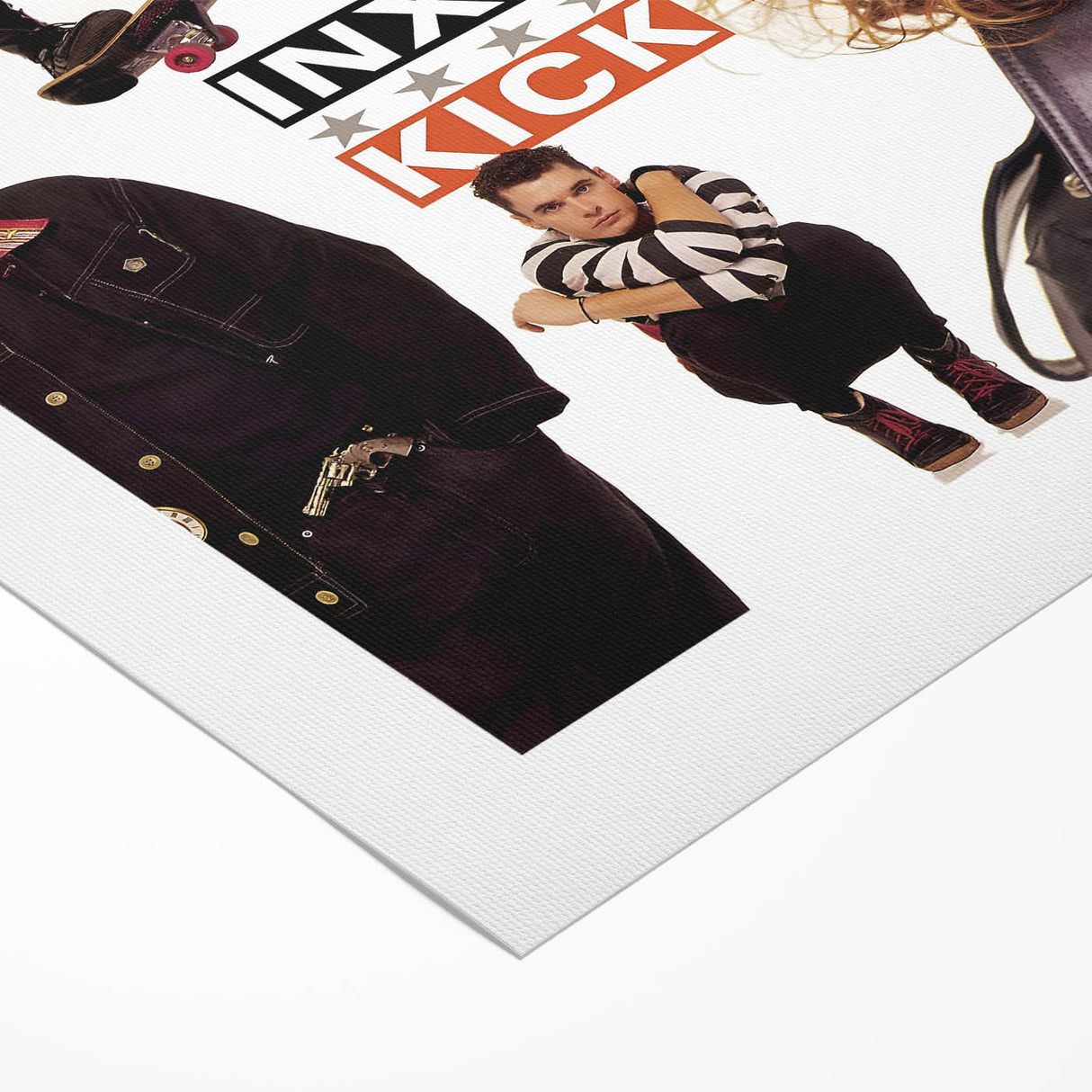 Retro INXS Kick Poster - Vintage Prints for Nostalgic Wall Art