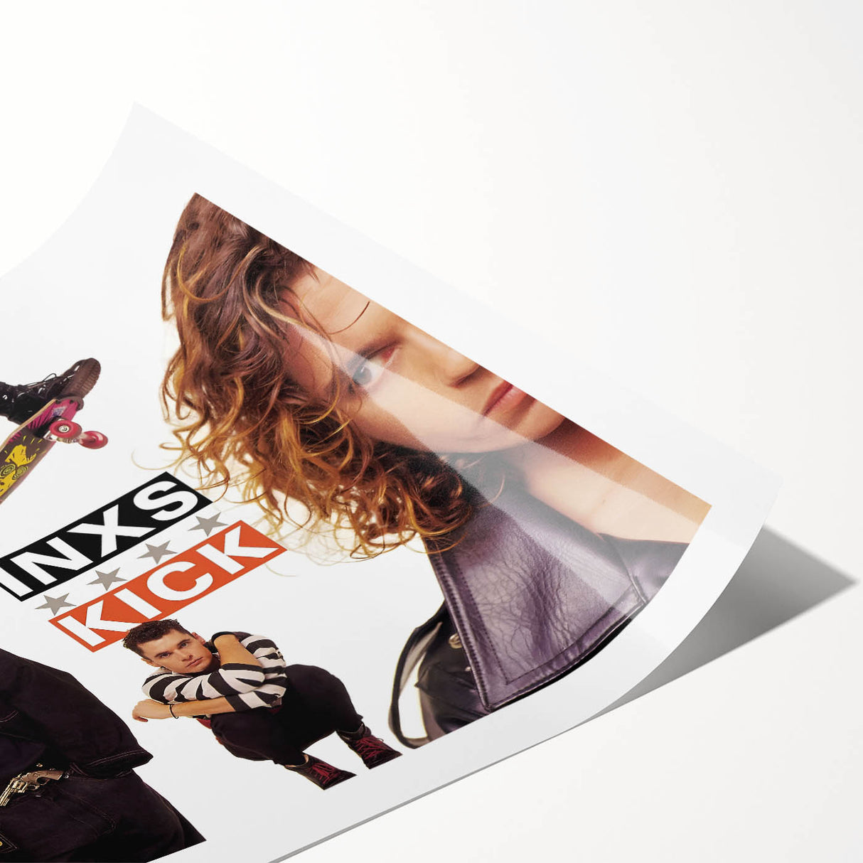 Retro INXS Kick Poster - Vintage Prints for Nostalgic Wall Art