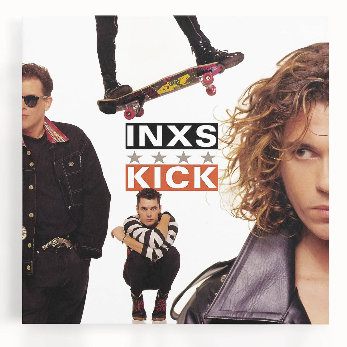 Retro INXS Kick Poster - Vintage Prints for Nostalgic Wall Art