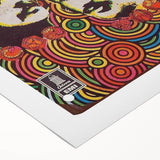 The Beatles Retro Poster Art – Psychedelic Music Wall Decor