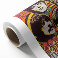 The Beatles Retro Poster Art – Psychedelic Music Wall Decor
