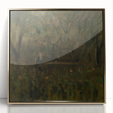 Realism Art Print - In the Garden at the Table by László Mednyánszky