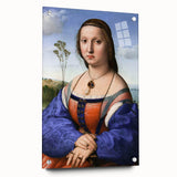 Renaissance Art Prints - Raphael’s Portrait of Maddalena Strozzi Doni