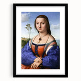 Renaissance Art Prints - Raphael’s Portrait of Maddalena Strozzi Doni