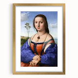 Renaissance Art Prints - Raphael’s Portrait of Maddalena Strozzi Doni